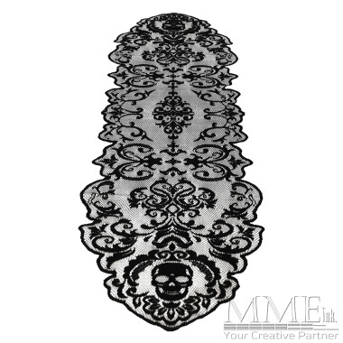 Gothic Skull Table Runner